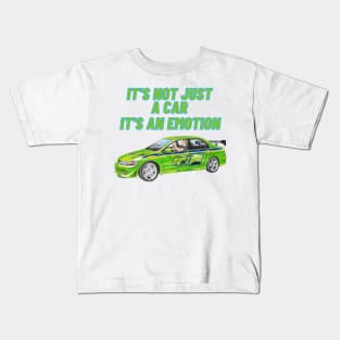 Paul walker's Lancer { fast and furious } Kids T-Shirt